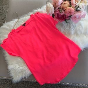 Neon Pink Blouse